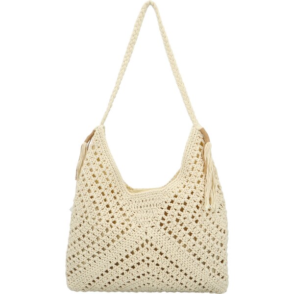 Dámska kabelka cez rameno krémová - MaxFly Sába krémová 63073787