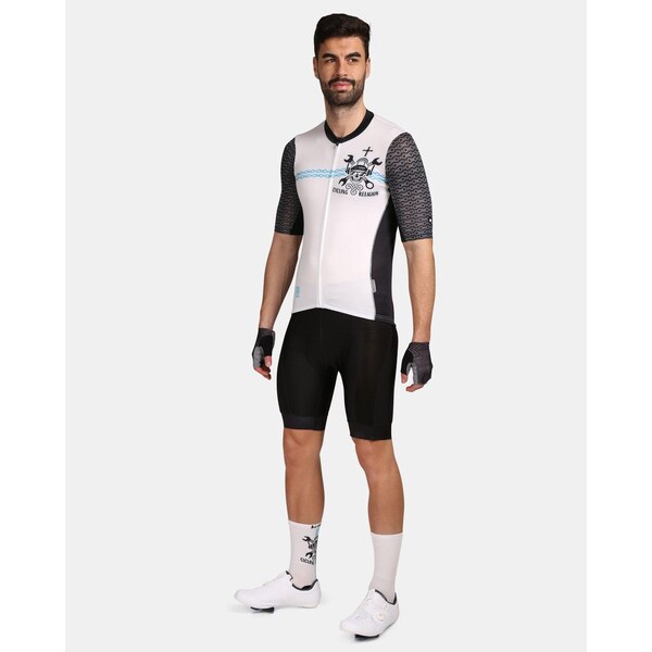 Pánsky cyklistický dres Kilpi RIVAL-M biela 42739612