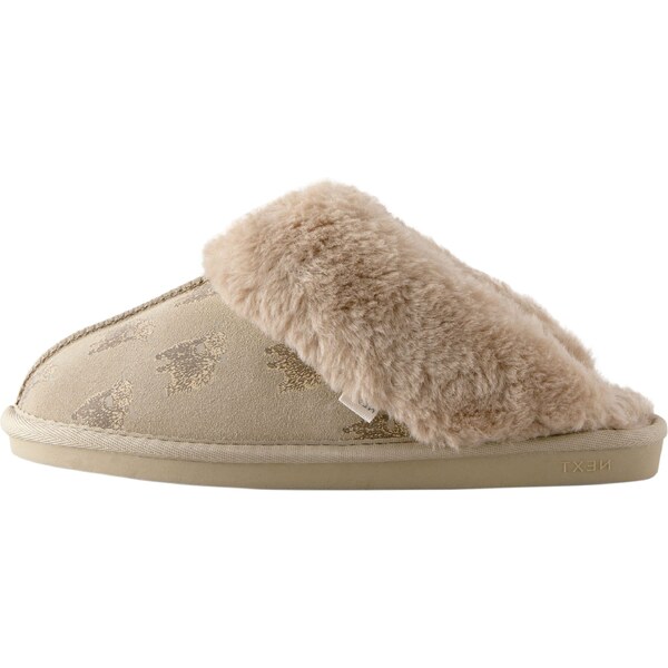 Next Papuče Charlie the Cockapoo tmavobéžová / hnedá / hnedá 63067497