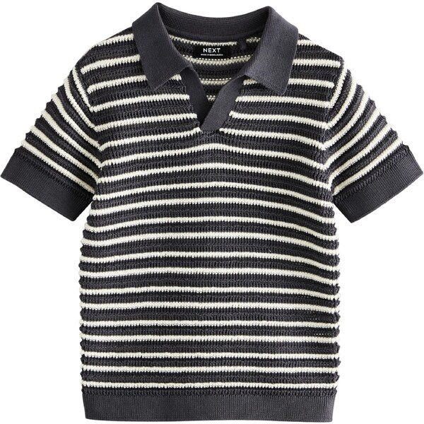 Next Tričko sivá / biela 63067516