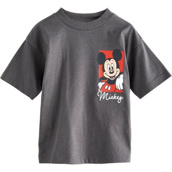 Next Tričko grafitová / červená 63067560