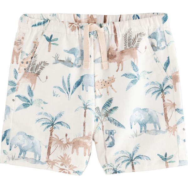 Next Nohavice farba ťavej srsti / nebielená / petrolejová / jedľová 63067612