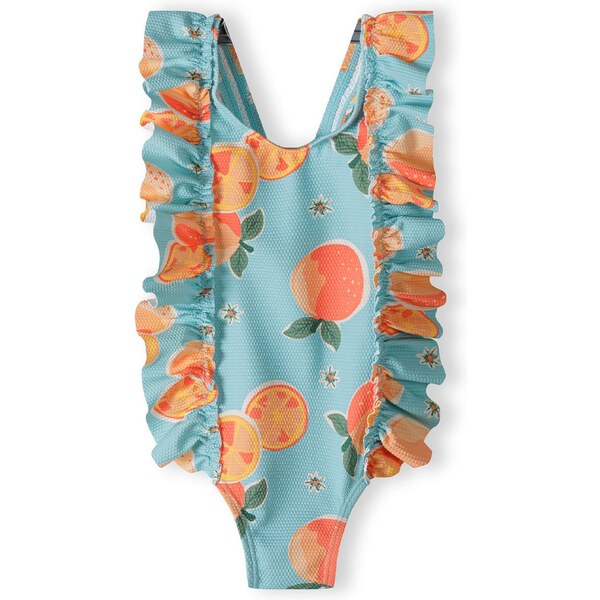 MINOTI Jednodielne plavky petrolejová / jedľová / koralová / lososová 63068480