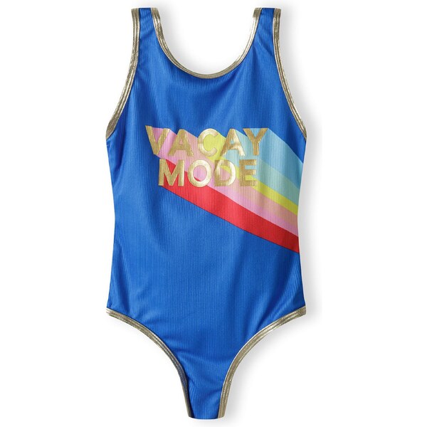 MINOTI Jednodielne plavky vodová / kráľovská modrá / zlatá / ružová 63068518
