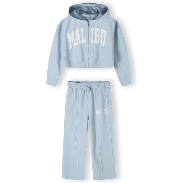 MINOTI Joggingová súprava svetlomodrá / biela 63168037