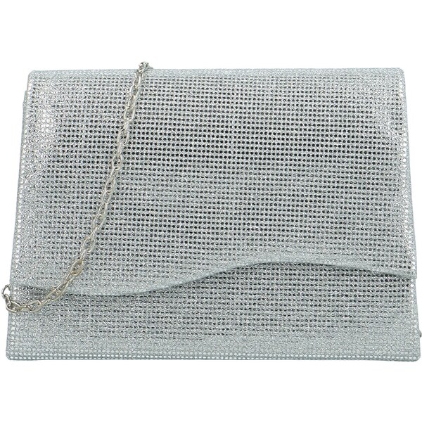 Dámska listová kabelka strieborná - Michelle Moon Jamina strieborná 63073764