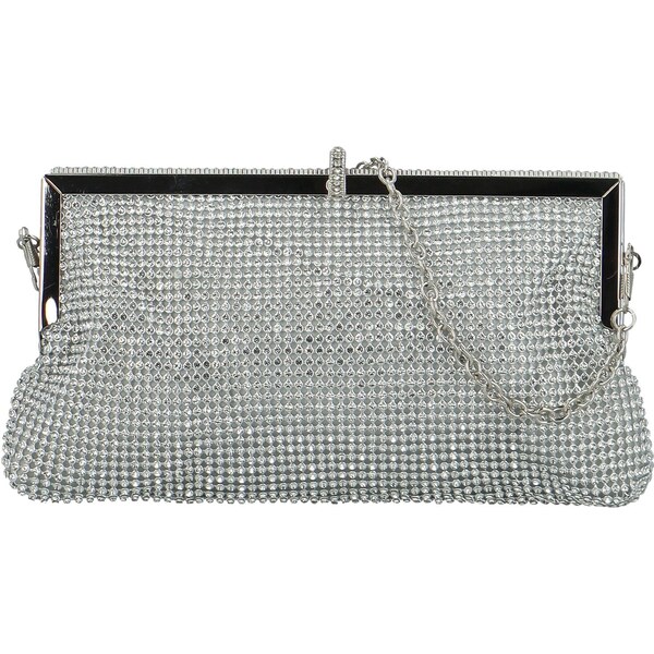 Dámska listová kabelka strieborná - Michelle Moon Temari strieborná 63073751