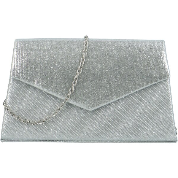 Dámska listová kabelka strieborná - Michelle Moon Doana strieborná 63073756