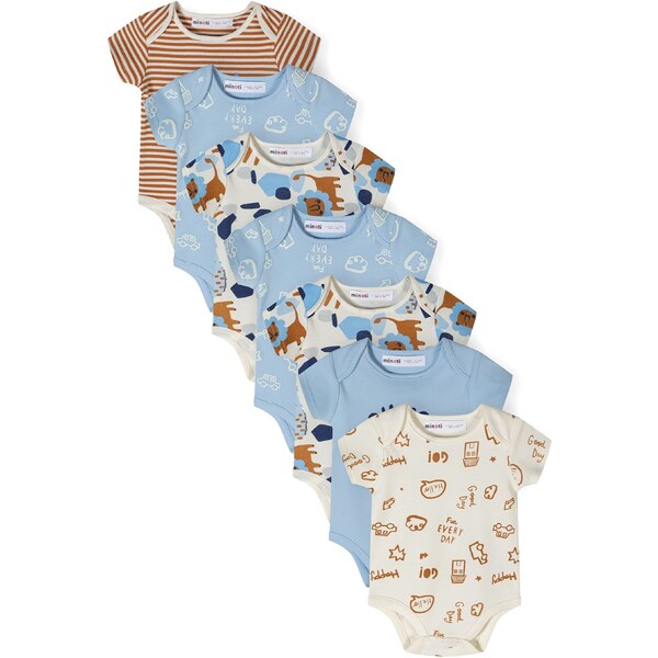 MINOTI Body krémová / námornícka modrá / svetlomodrá / koňaková 63136055