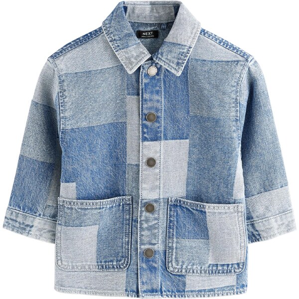 Next Prechodná bunda modrá denim / svetlomodrá 65772605