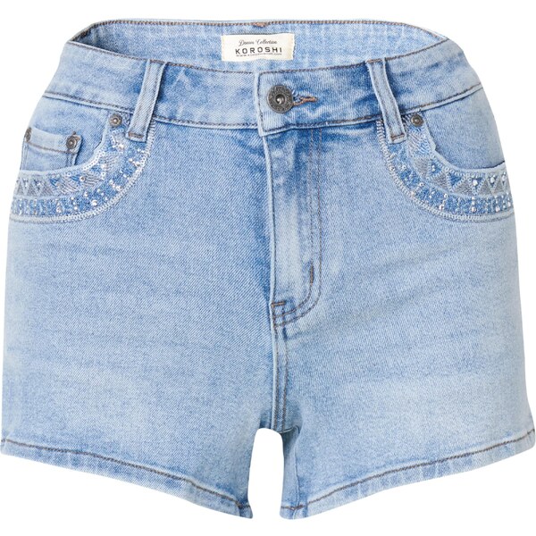 KOROSHI Džínsy svetlomodrá 63168002