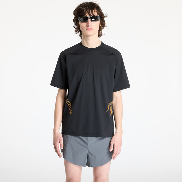 Tričko Reebok Run Tee UNISEX Washed Black/ Grey 3 XXL 63033787