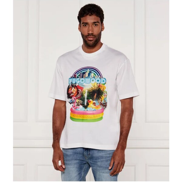 HUGO Tričko Duwood | Regular Fit 63034150