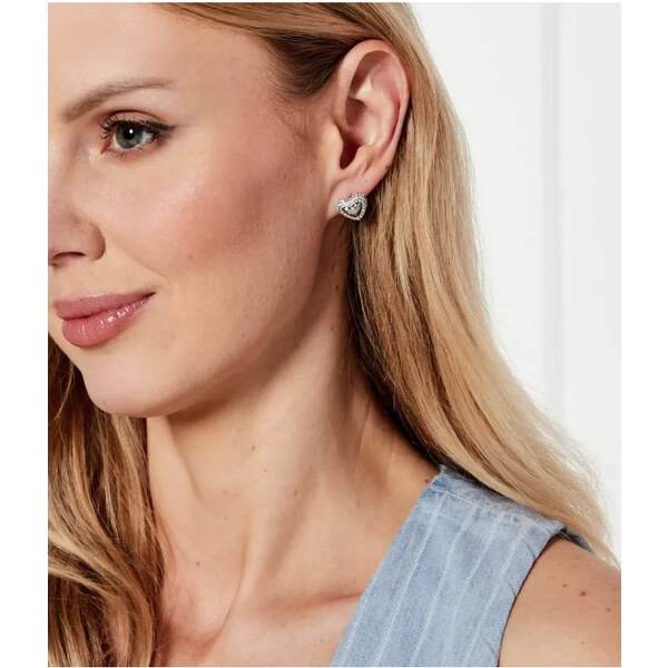 Guess Náušnice PAVE HEART 63037048