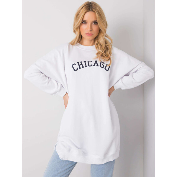 RUE PARIS Biela dámska tunika CHICAGO RV-TU-6675.98-white 57947604