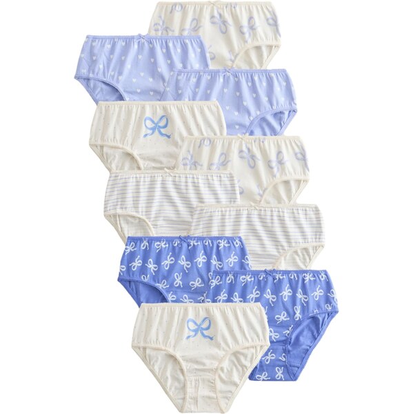 Next Nohavičky modrá denim / svetlofialová / prírodná biela 63067588