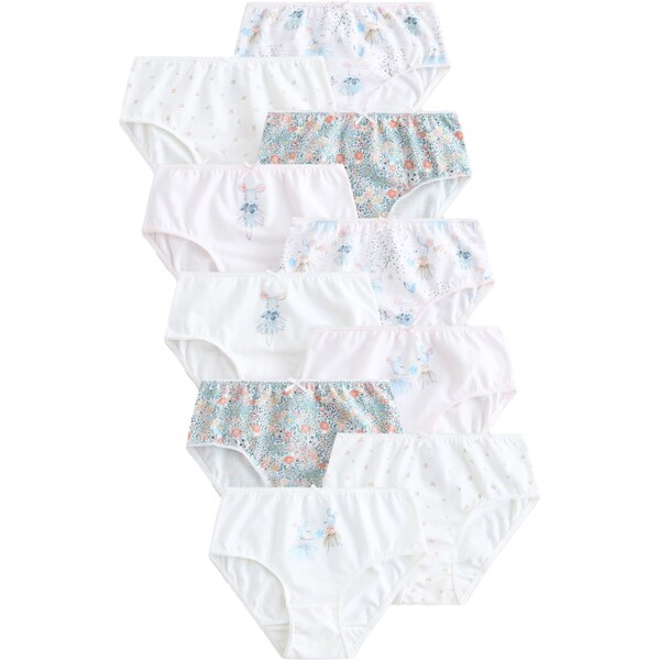 Next Nohavičky pastelovo modrá / marhuľová / červená / biela 63067632