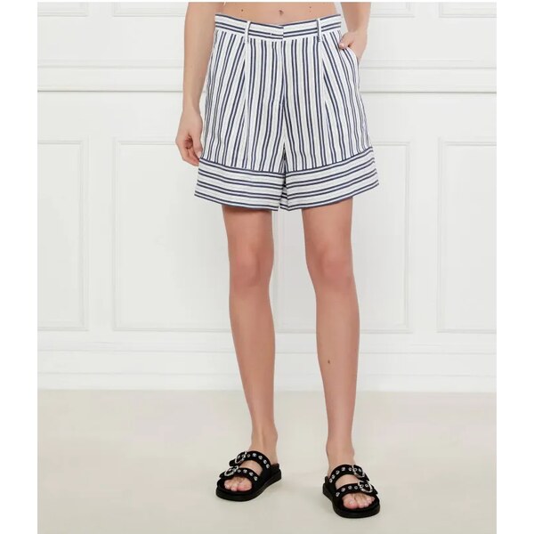 Marella SPORT Šortky ACUME | Relaxed fit | s prímesou ľanu 62459518