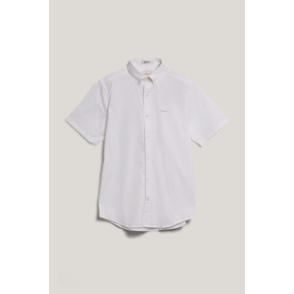 KOŠEĽA GANT REG PINPOINT OXFORD SS SHIRT WHITE 63039667