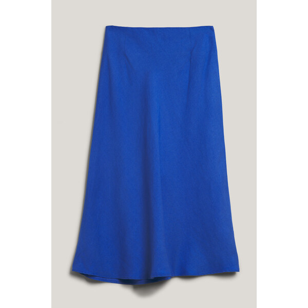 SUKŇA GANT LINEN BLEND SKIRT PERFECT BLUE 63039670