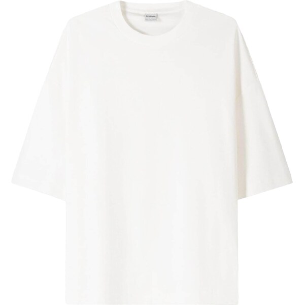 Bershka Tričko biela 63156980