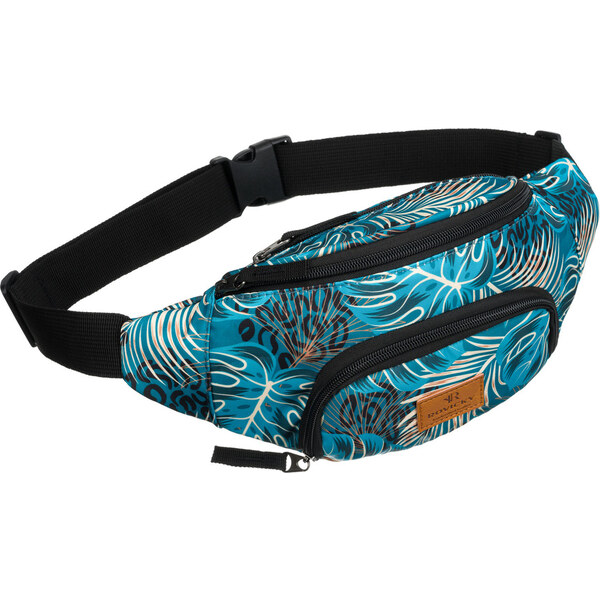 Dámska mestská ľadvinka s rastlinným motívom z polyesteru – Rovicky 63040299