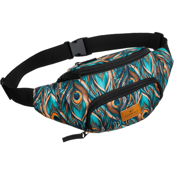 ROVICKY Dámska viacfarebná ľadvinka s vonkajšími vreckami na zips – 63040301