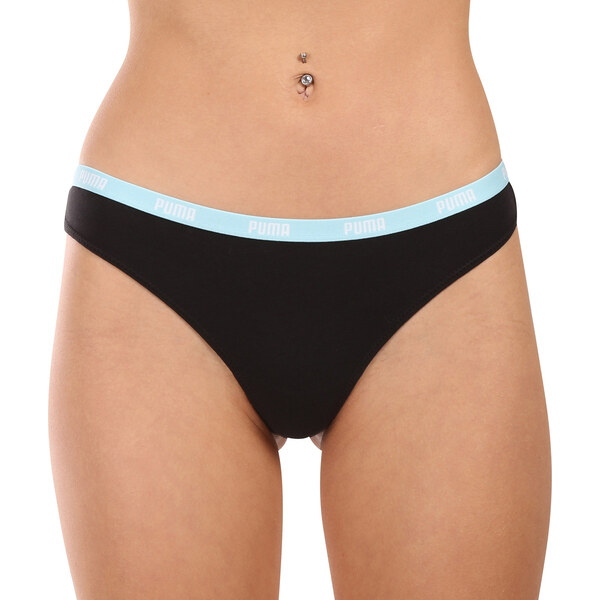3PACK dámské tanga Puma čierná (503008001 009) 63046892