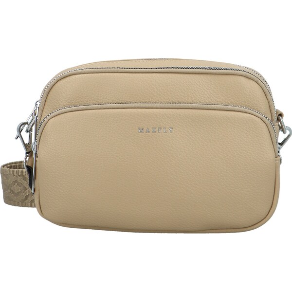 Dámska crossbody kabelka béžová - MaxFly Saskia béžová 63053084
