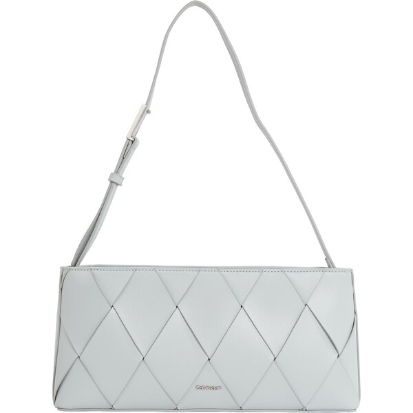Calvin Klein Kabelka na rameno striebornosivá / strieborná 63067251