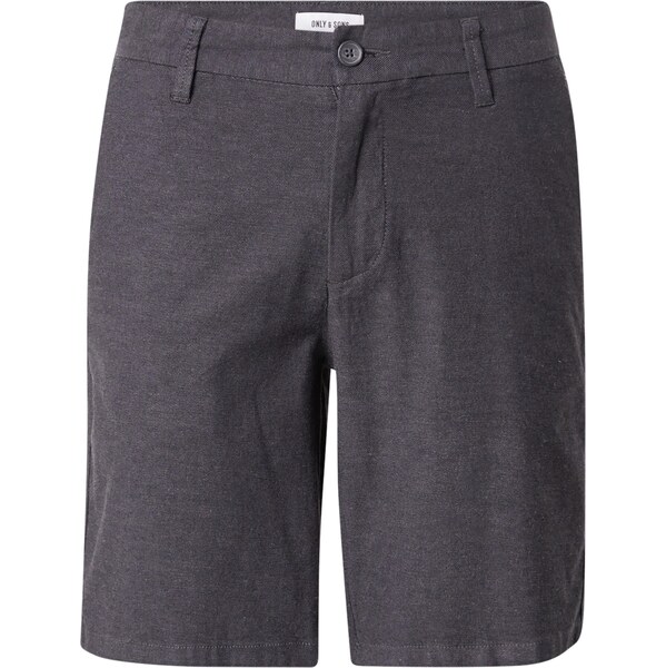 Only & Sons Chino nohavice ONSMark čierna melírovaná 63067746