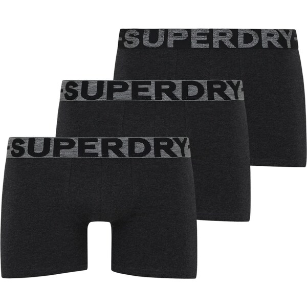 Superdry Boxerky antracitová / tmavosivá 63068454