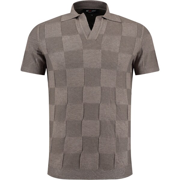 Key Largo Tričko HARBOR hnedá / brokátová 63068555