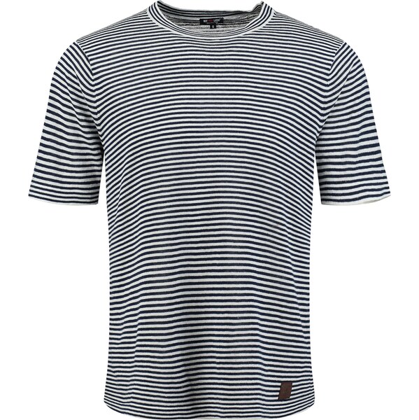 Key Largo Tričko FREQUENCY námornícka modrá / šedobiela 63068563