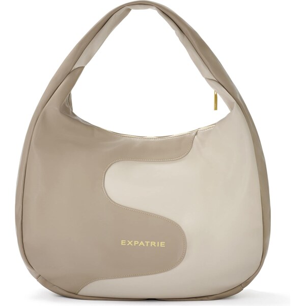 Expatrié Kabelka na rameno krémová / piesková 63168086