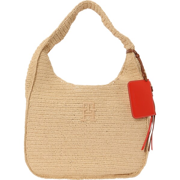 TOMMY HILFIGER Shopper béžová / červená 63068667