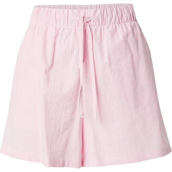 ONLY Nohavice ONLAUGUSTA svetloružová / biela 63168251