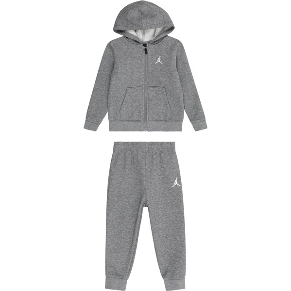 Jordan Joggingová súprava BRKLYN sivá melírovaná / biela 63080379