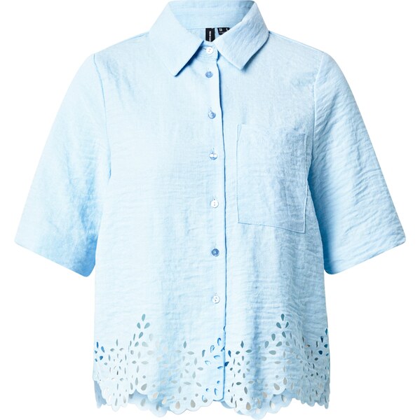 VERO MODA Blúzka VMOTTA svetlomodrá 63060003