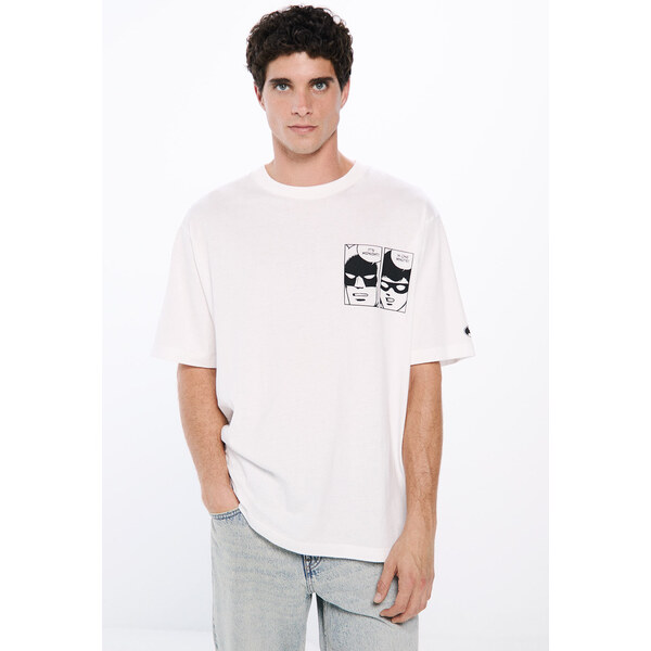 SPRINGFIELD Pánske potlačové tričko Batman Comic Japan 63062680