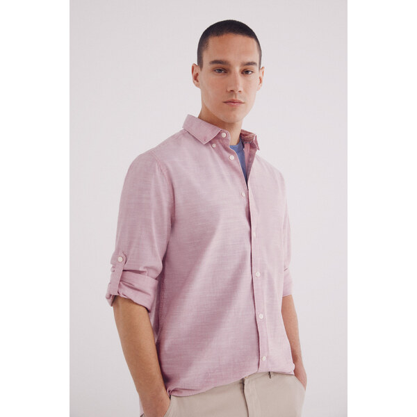 SPRINGFIELD Pánska košeľa z hrubej bavlny 63062684