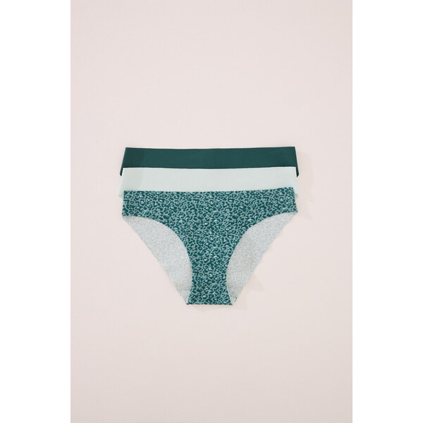 womensecret 3-balenie klasickýh nohavičiek z mikrovlákna 63062849