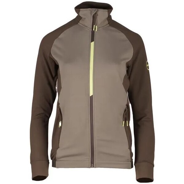 Dámska funkčná mikina GTS 300451 hnedá 63069389