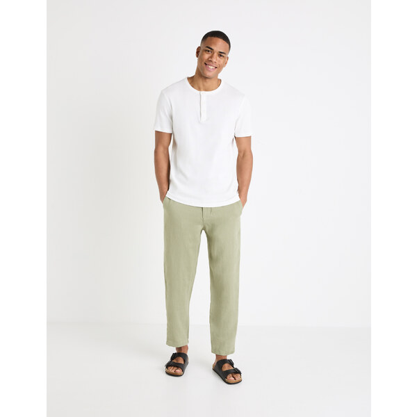 Celio Linen Trousers Dolinus - Mens 64680448