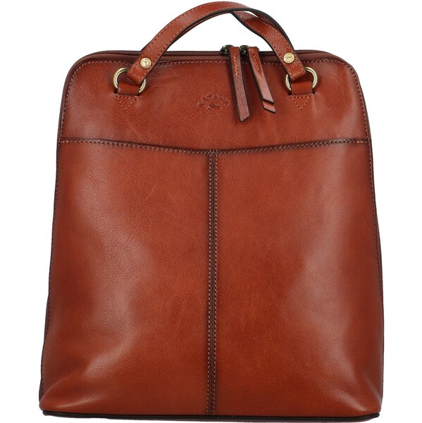 Dámsky kožený kabelko/batoh hnedý - Katana Reweka hnedá 63091527