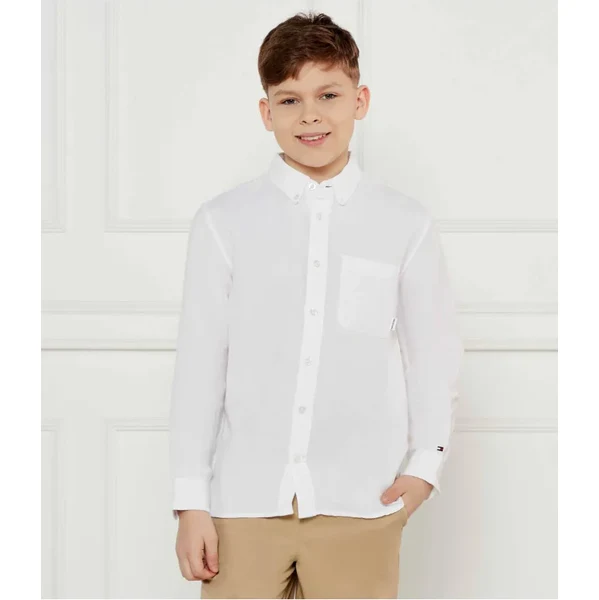 Tommy Hilfiger Ľanová košeľa | Regular Fit 63076671