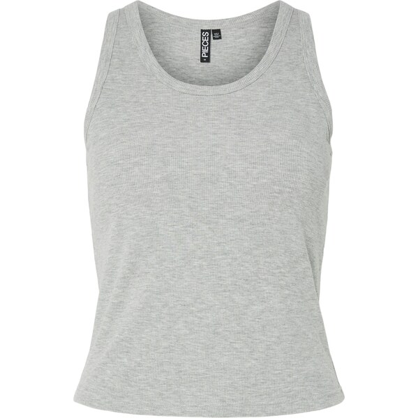 PIECES Top PCANIBI svetlosivá 63135849