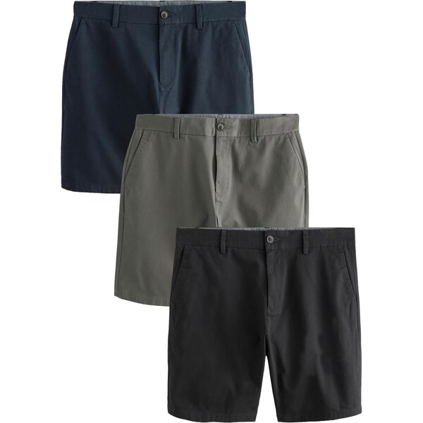 Next Chino nohavice námornícka modrá / tmavosivá / čierna 63080136