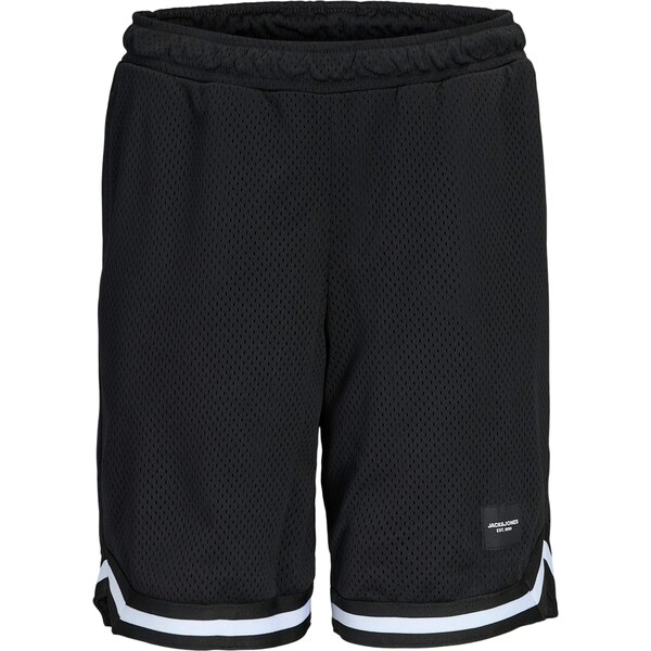 Jack & Jones Junior Nohavice JPSTKarl Energize čierna / biela 63080675