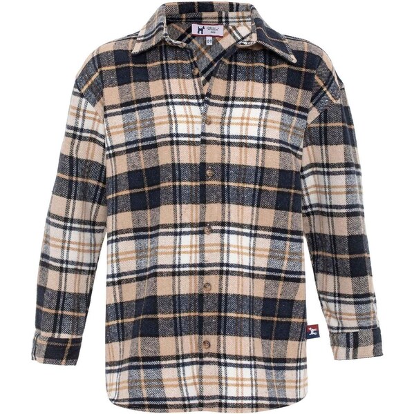 Williot Košeľa béžová / námornícka modrá / biela 63168072